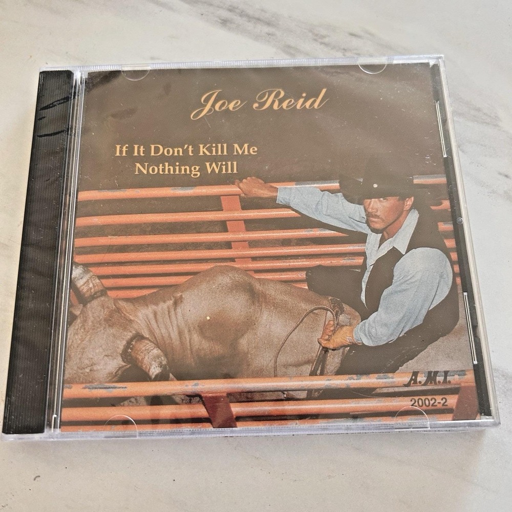 Joe Reid Country CD Factory Sealed 1997 "If It Don't Kill Me Nothing Will" AMI A
